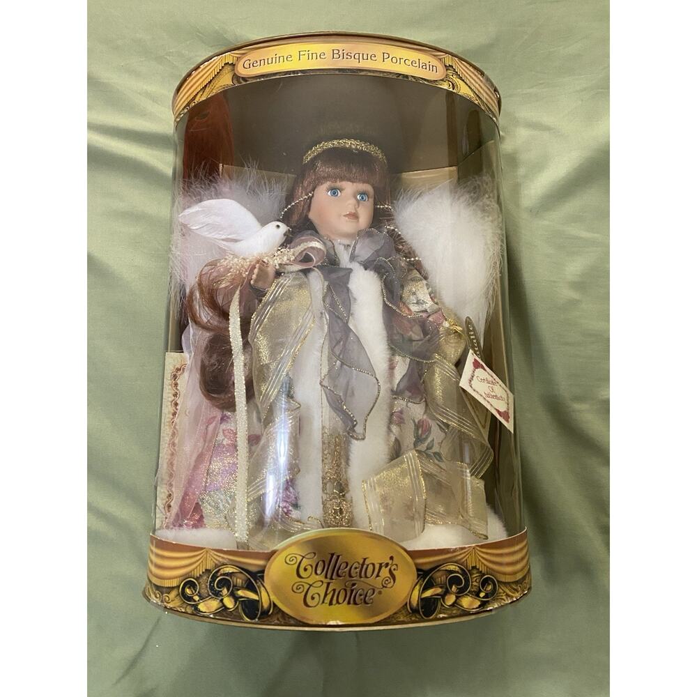 Genuine Fine Bisque Porcelain Collection Doll Nathalie Collector's Choice